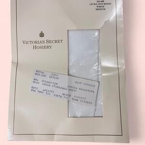 Vintage Victoria’s Secret Hosiery 1991